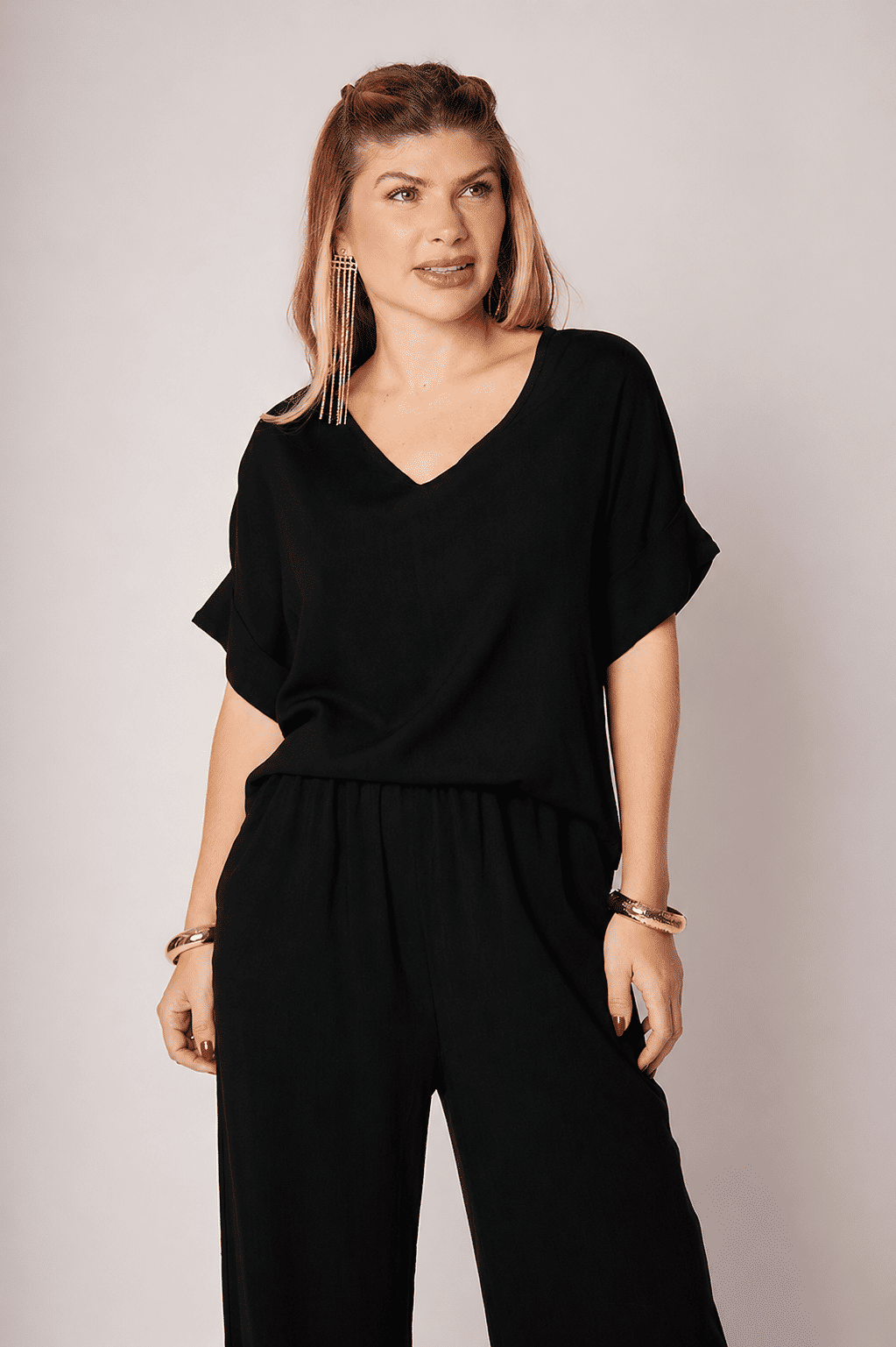 Conjunto Isadora Preto - 2 Peças Conjunto Isadora Preto - 2 Peças