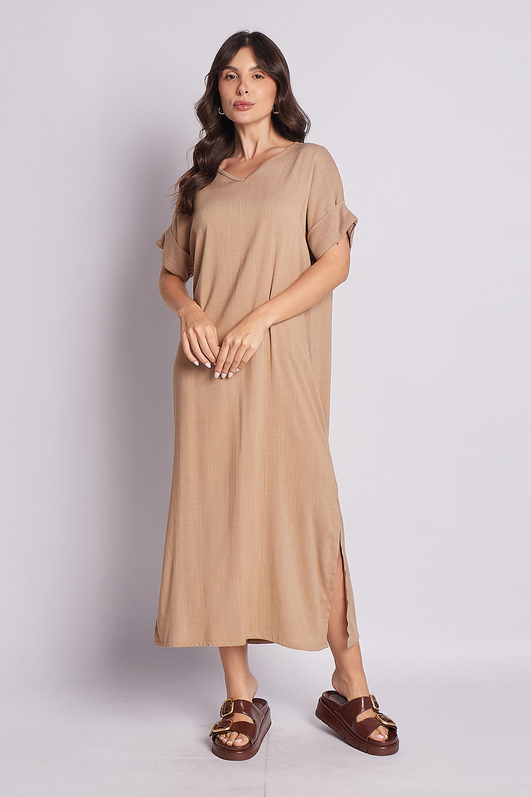 Vestido Elen Aveia Vestido Elen Aveia