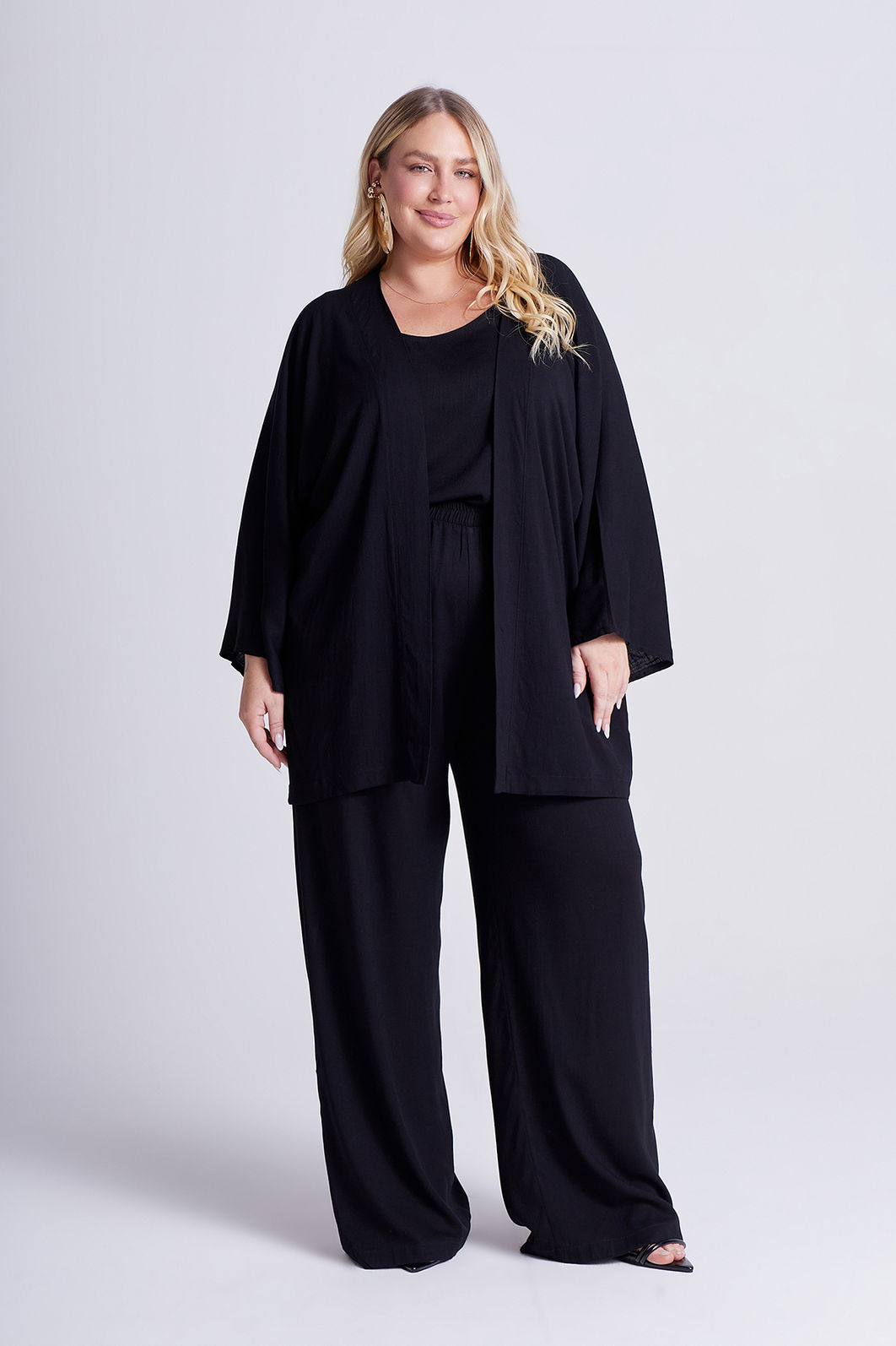 Kimono Aline Preto Kimono Aline Preto