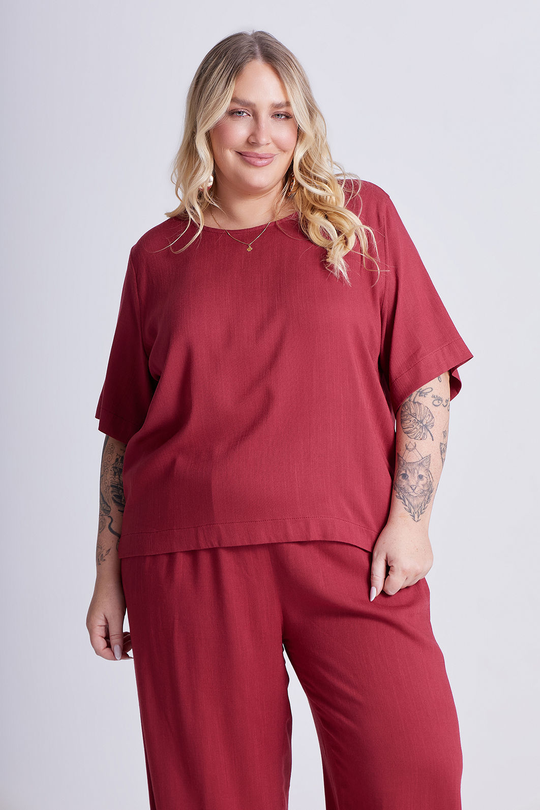 Conjunto Chloe Romã - 2 Peças Conjunto Chloe Romã - 2 Peças