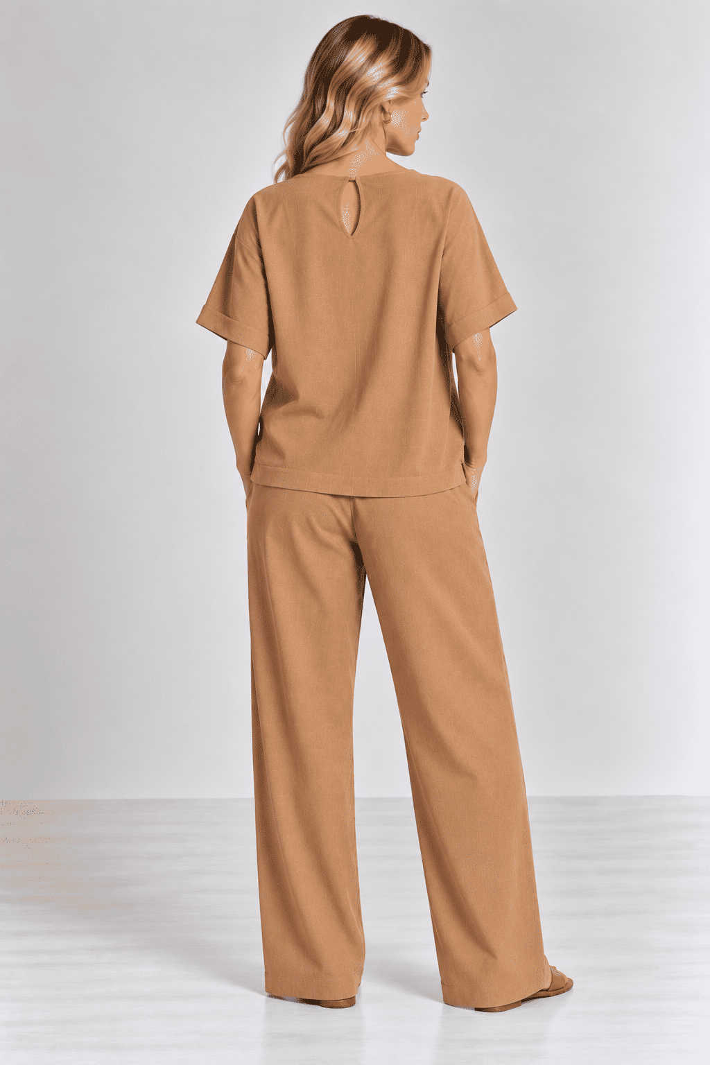 Blusa Chloe Camel Blusa Chloe Camel