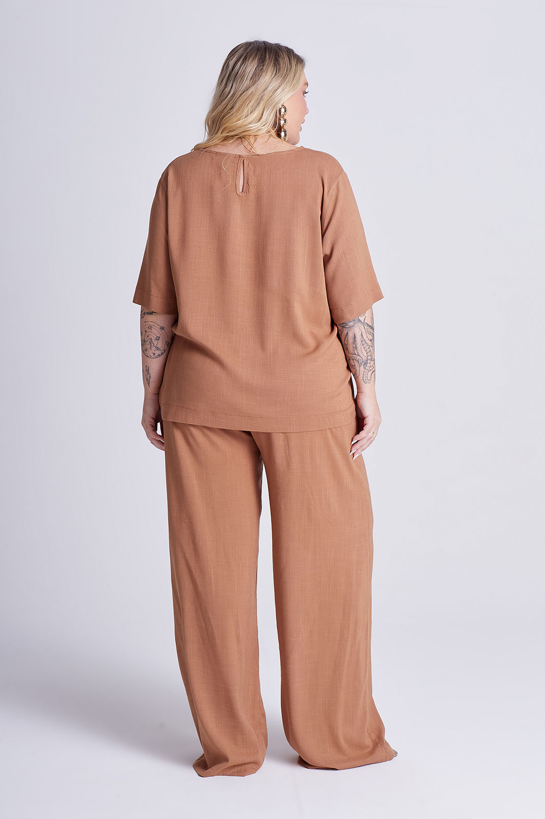 Conjunto Chloe Camel - 2 Peças Conjunto Chloe Camel - 2 Peças