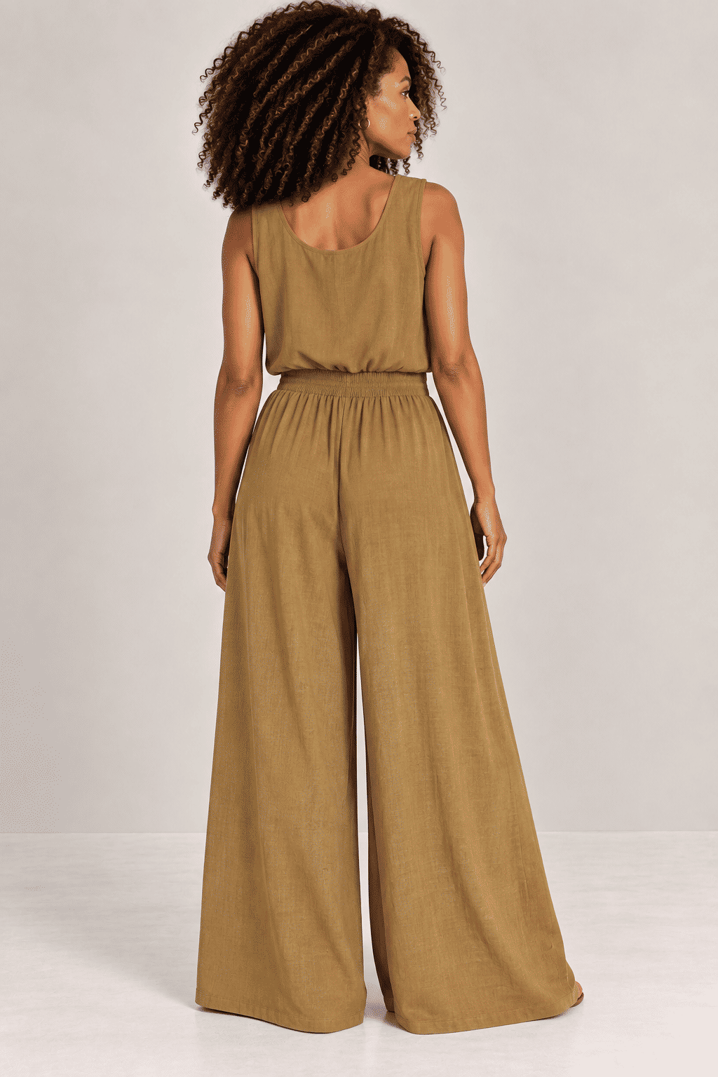 Calça Anitta Ocre Calça Anitta Ocre
