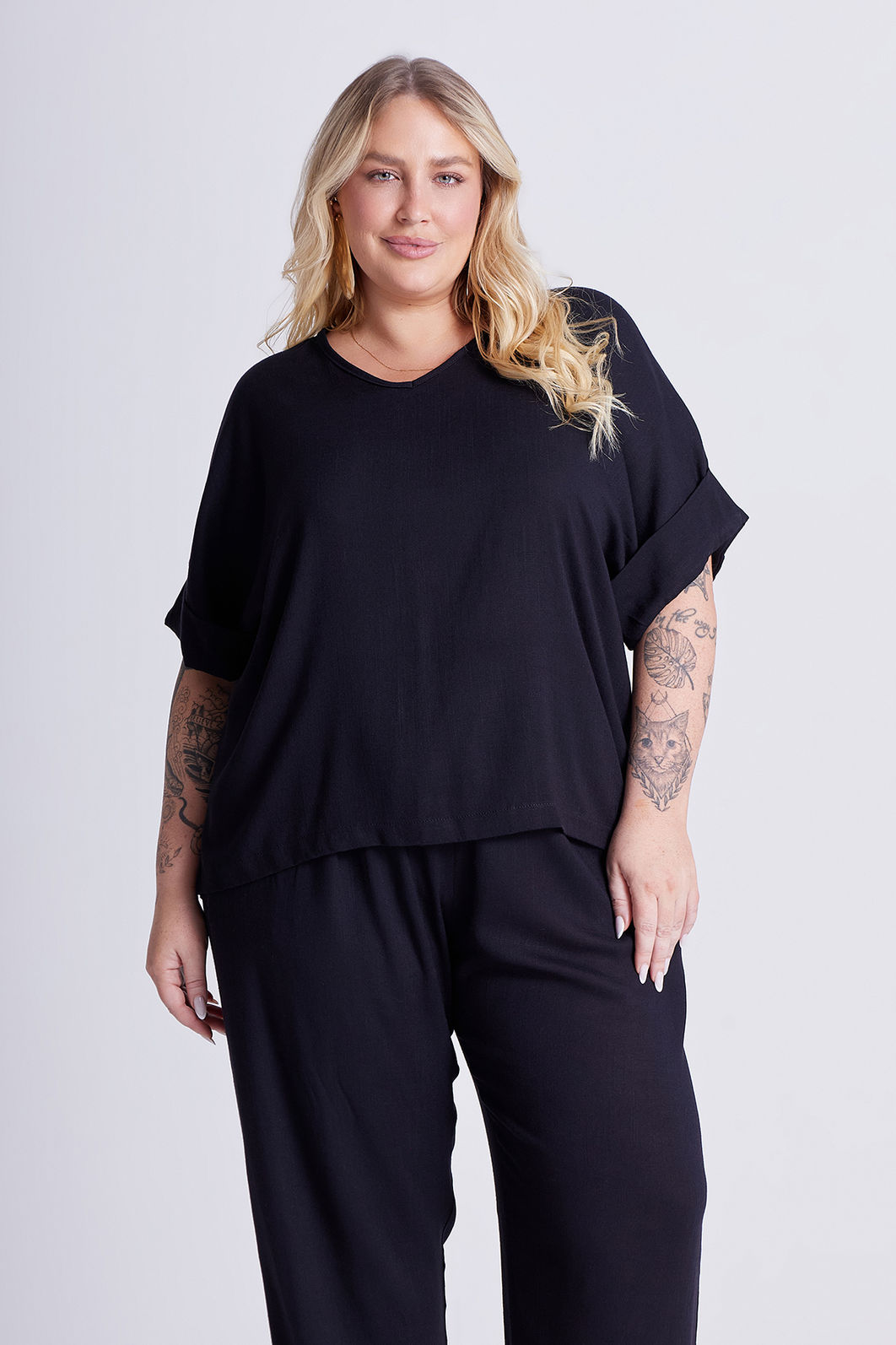 Conjunto Isadora Preto - 2 Peças Conjunto Isadora Preto - 2 Peças