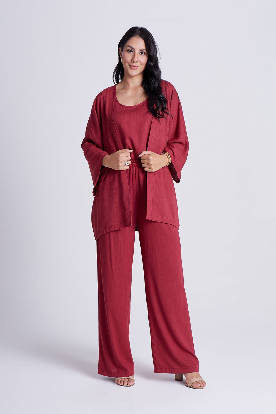 Conjunto Aline Romã - 3 Peças Conjunto Aline Romã - 3 Peças