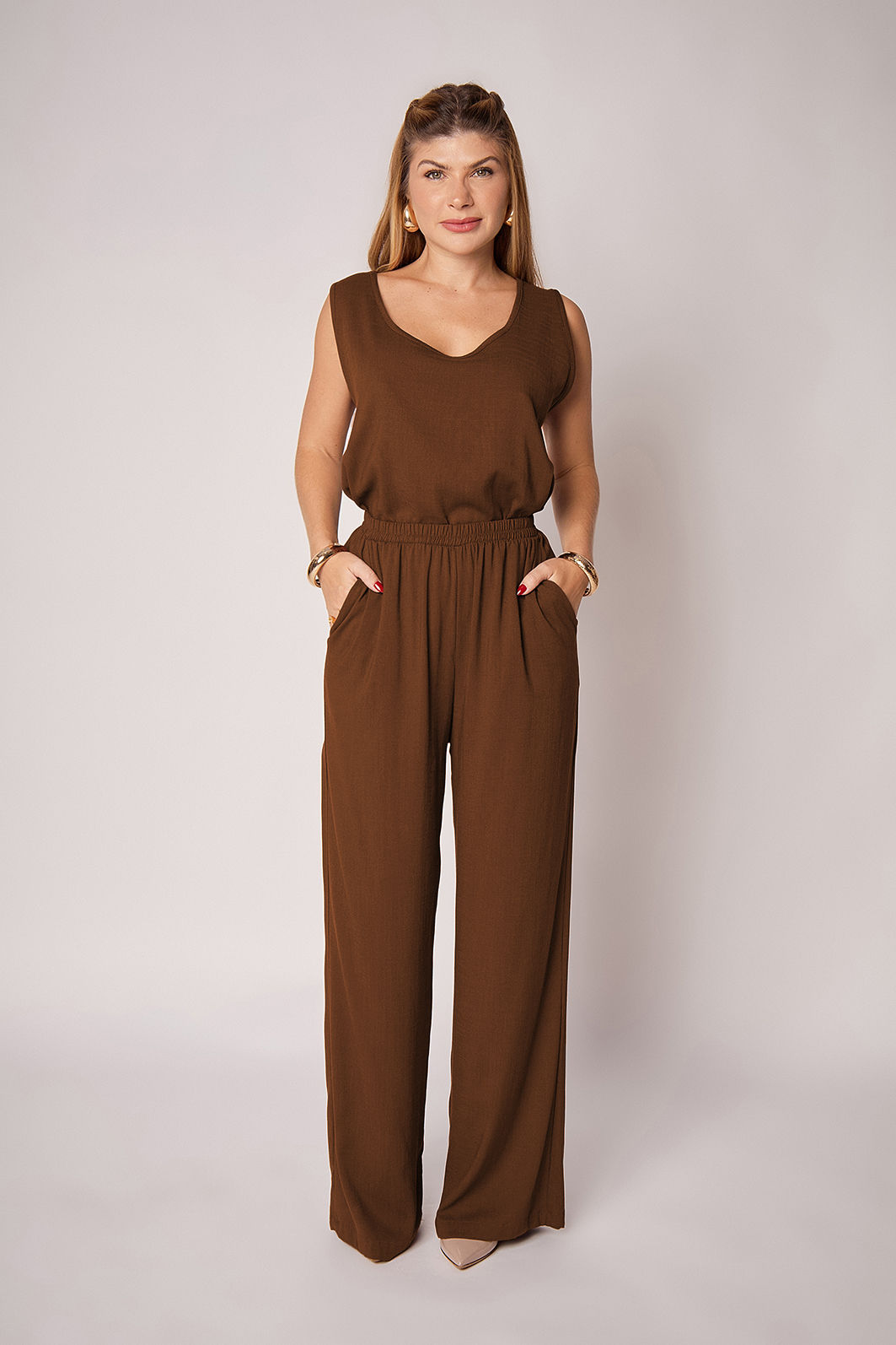 Calça Leonor Marrom