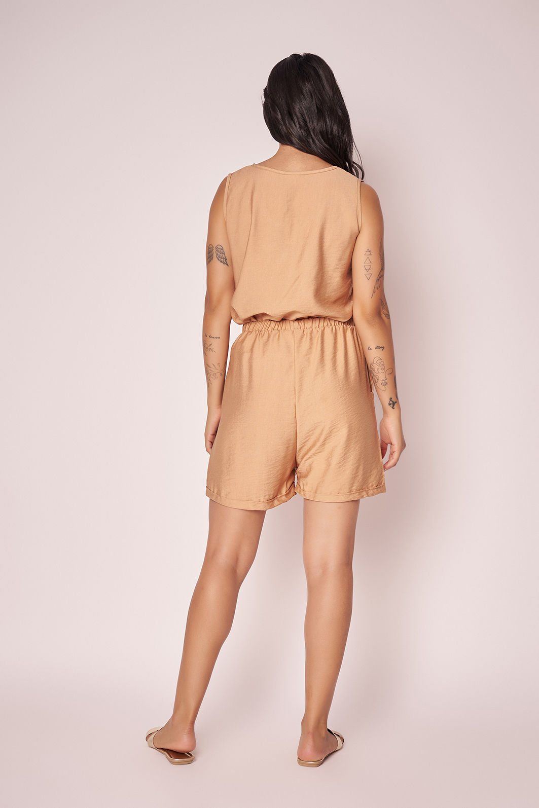 Short Leonor Tostado Short Leonor Tostado