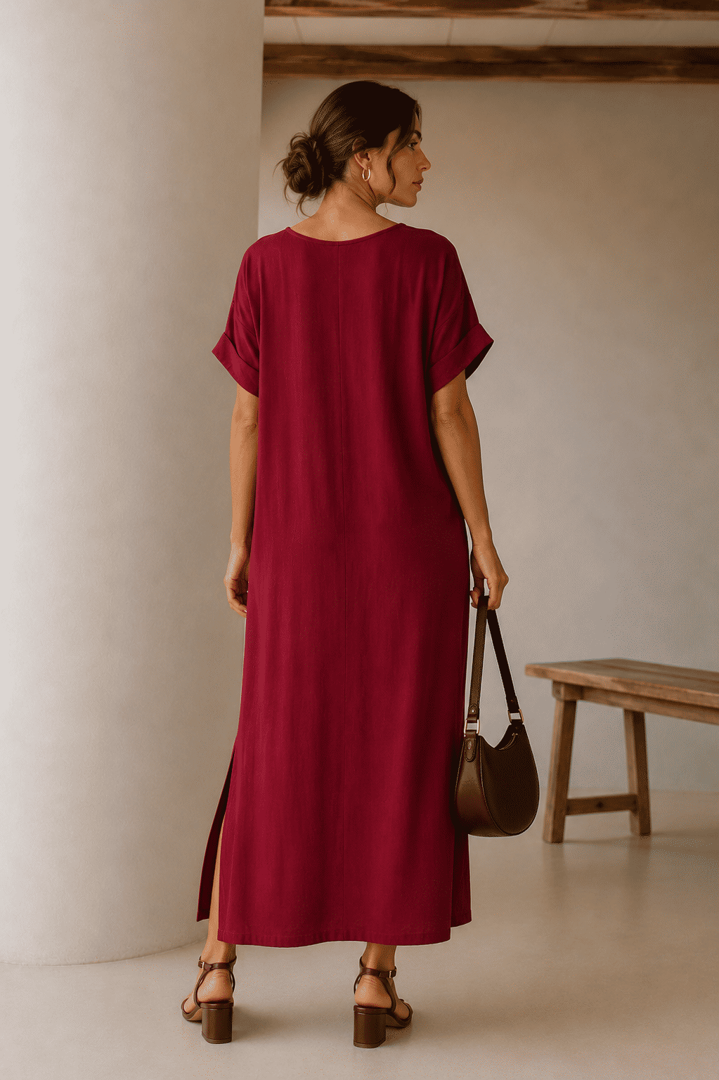 Vestido Elen Romã
