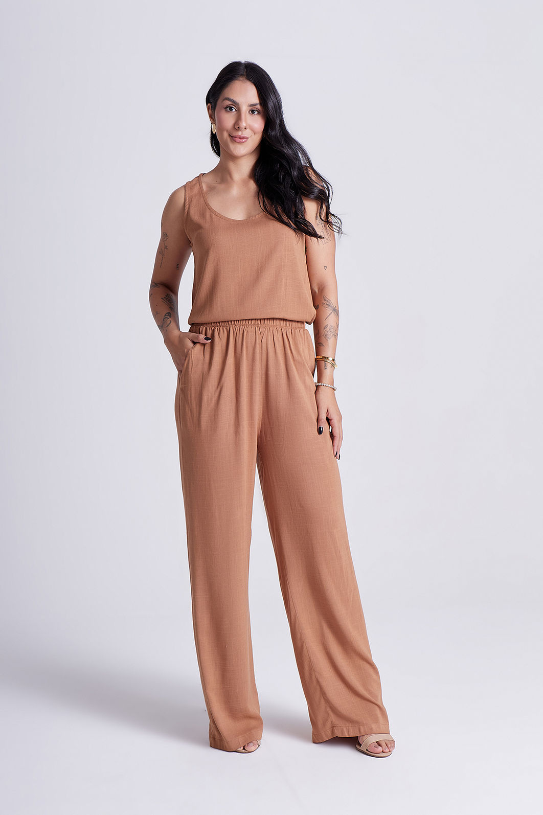 Calça Leonor Camel