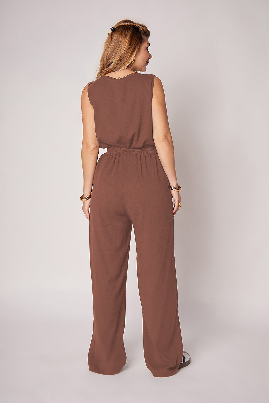 Calça Leonor Mocha Calça Leonor Mocha