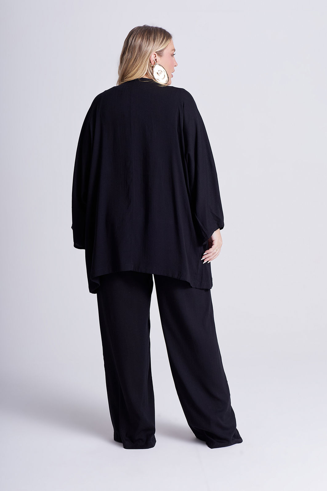 Kimono Aline Preto Kimono Aline Preto