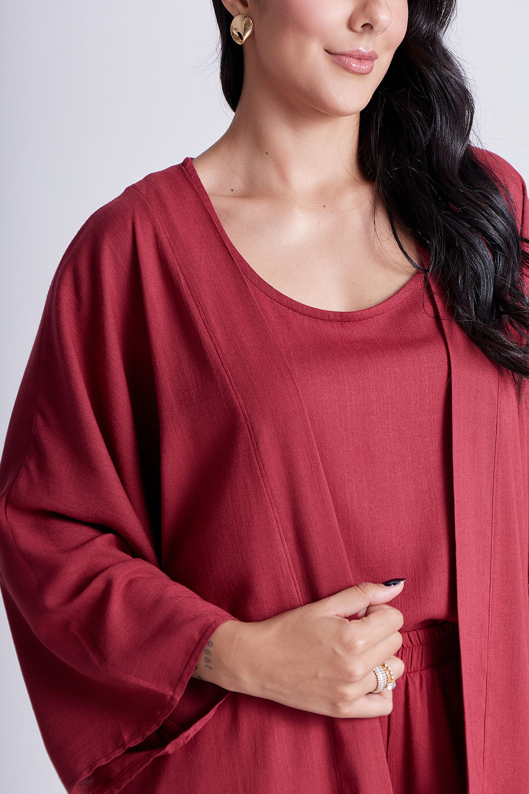 Conjunto Aline Romã - 3 Peças Conjunto Aline Romã - 3 Peças