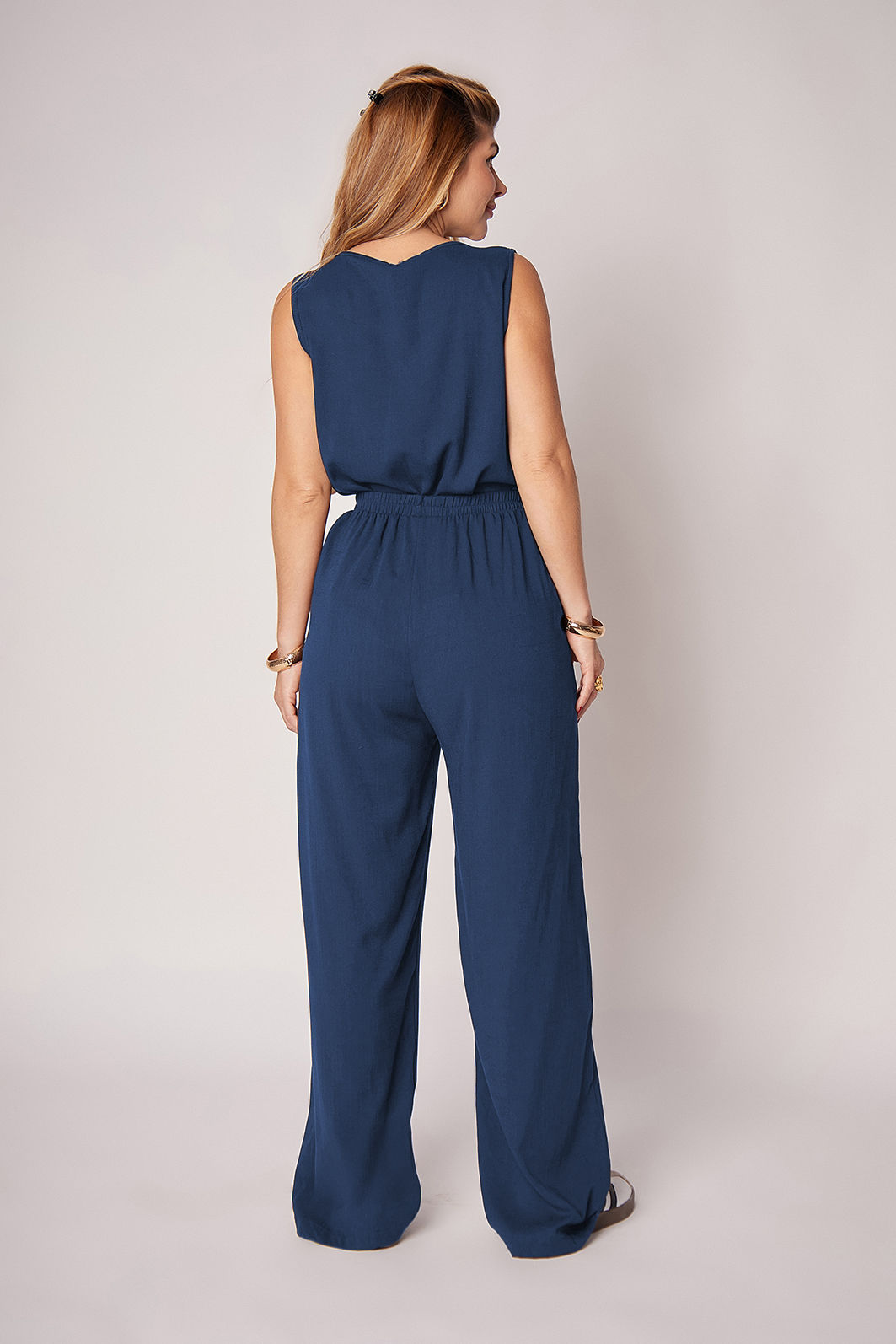 Calça Leonor Azul Marinho