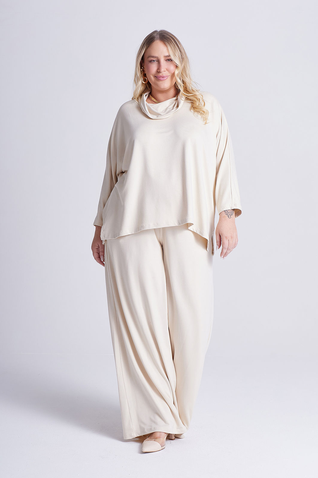 Blusa Agatha Baunilha Blusa Agatha Baunilha