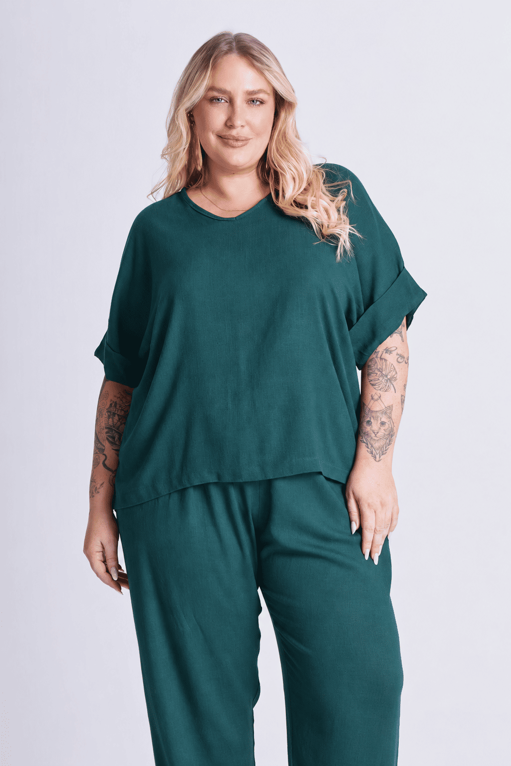 Blusa Helena Mediterrâneo Blusa Helena Mediterrâneo