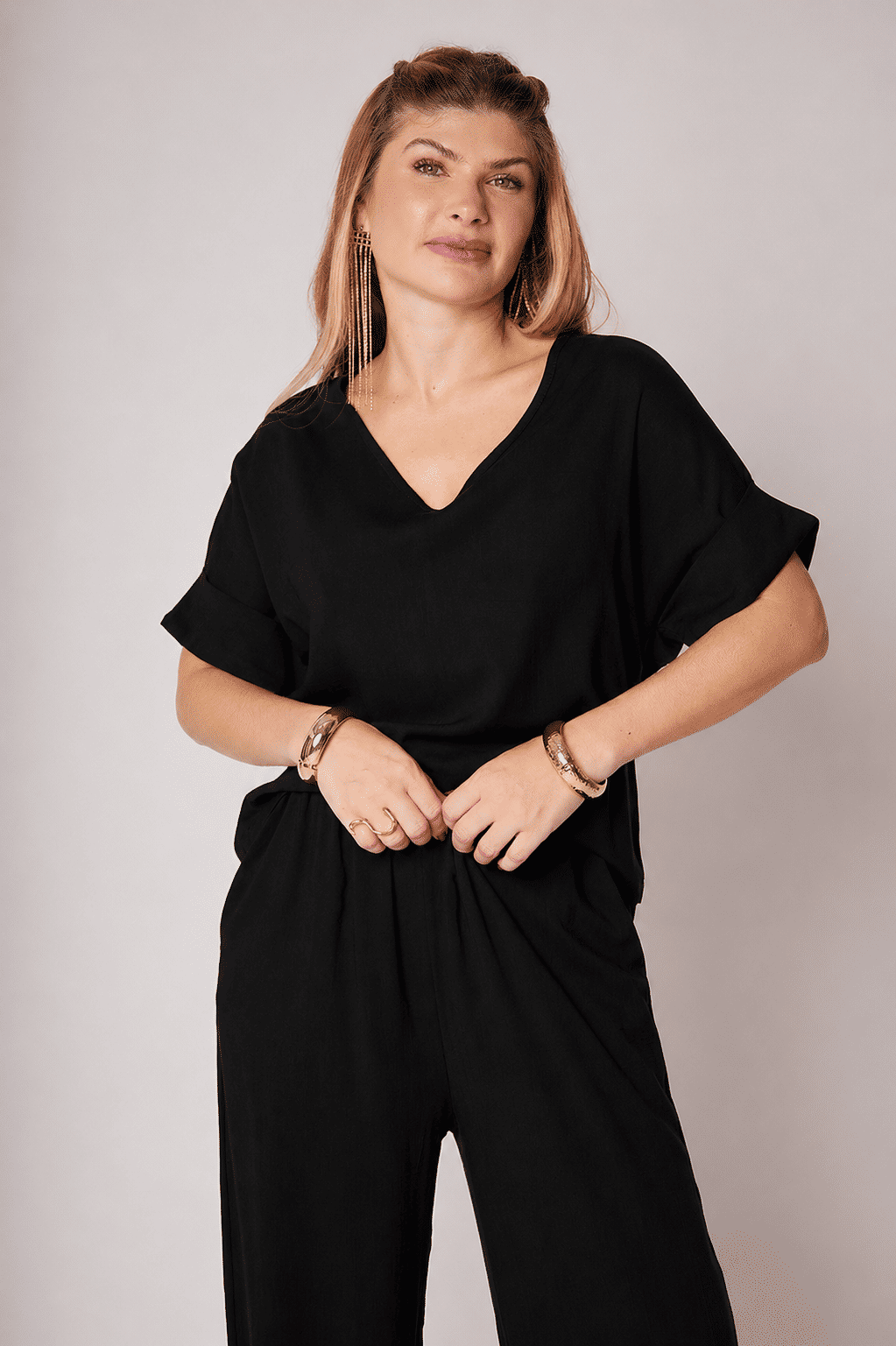 Conjunto Isadora Preto - 2 Peças Conjunto Isadora Preto - 2 Peças