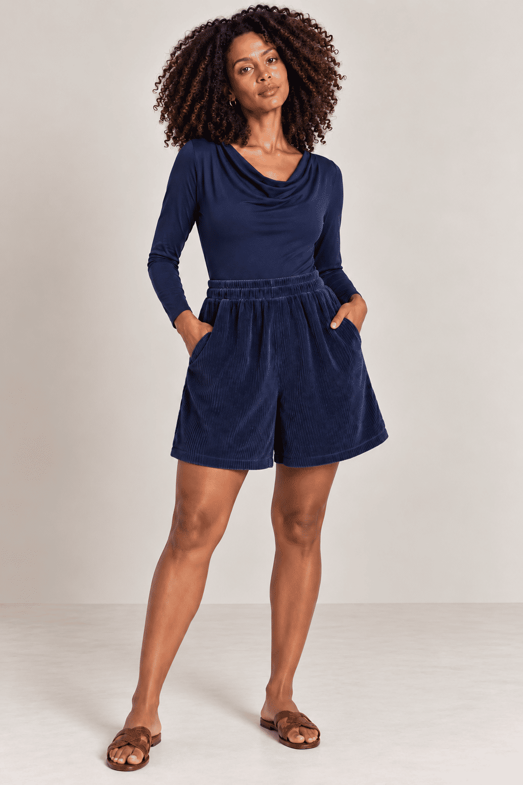Short Paula Azul Marinho Short Paula Azul Marinho