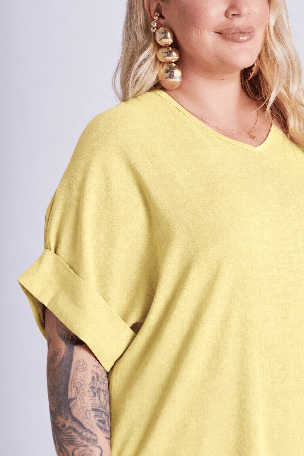 Vestido Elen Amarelo Vestido Elen Amarelo