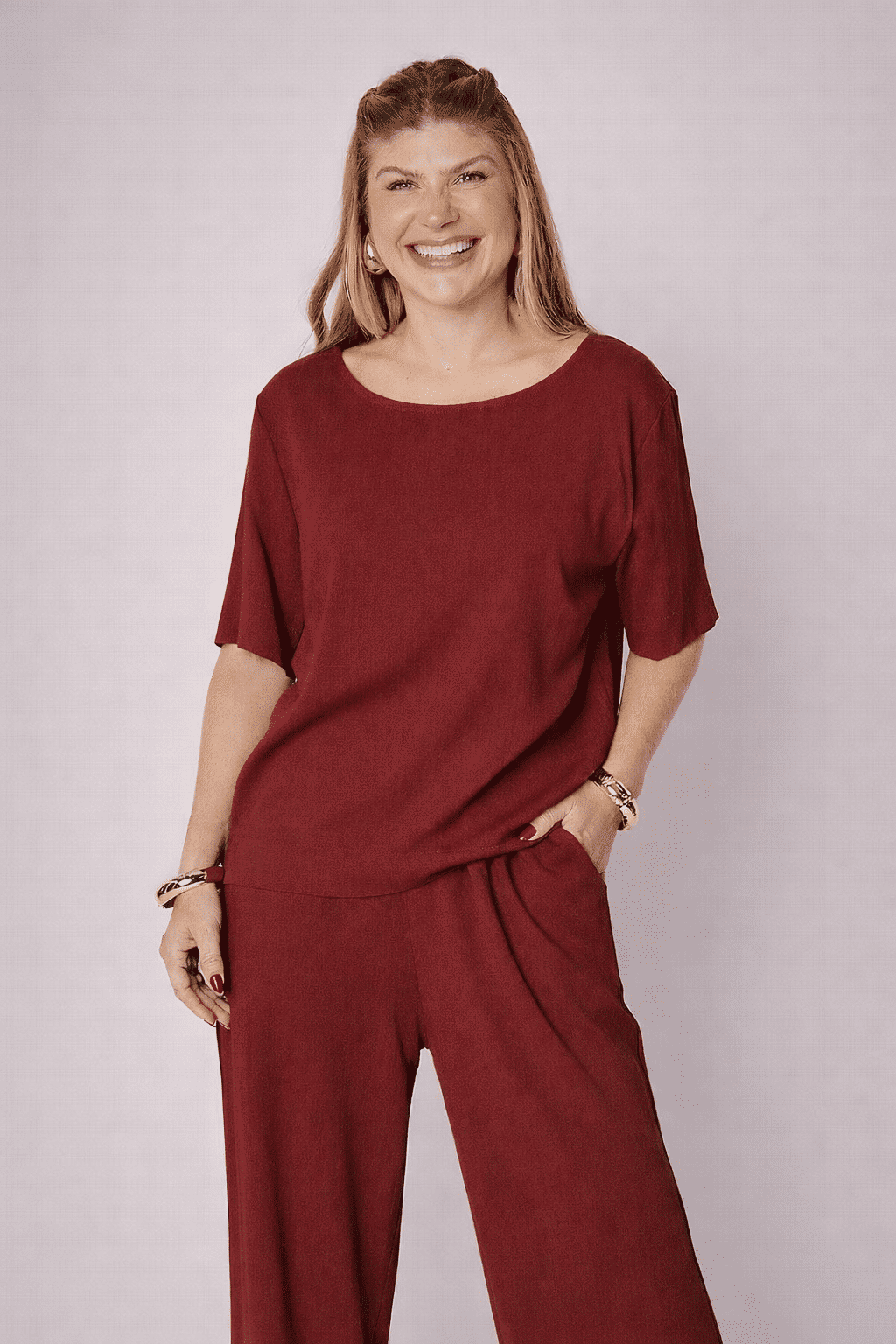 Conjunto Chloe Romã - 2 Peças