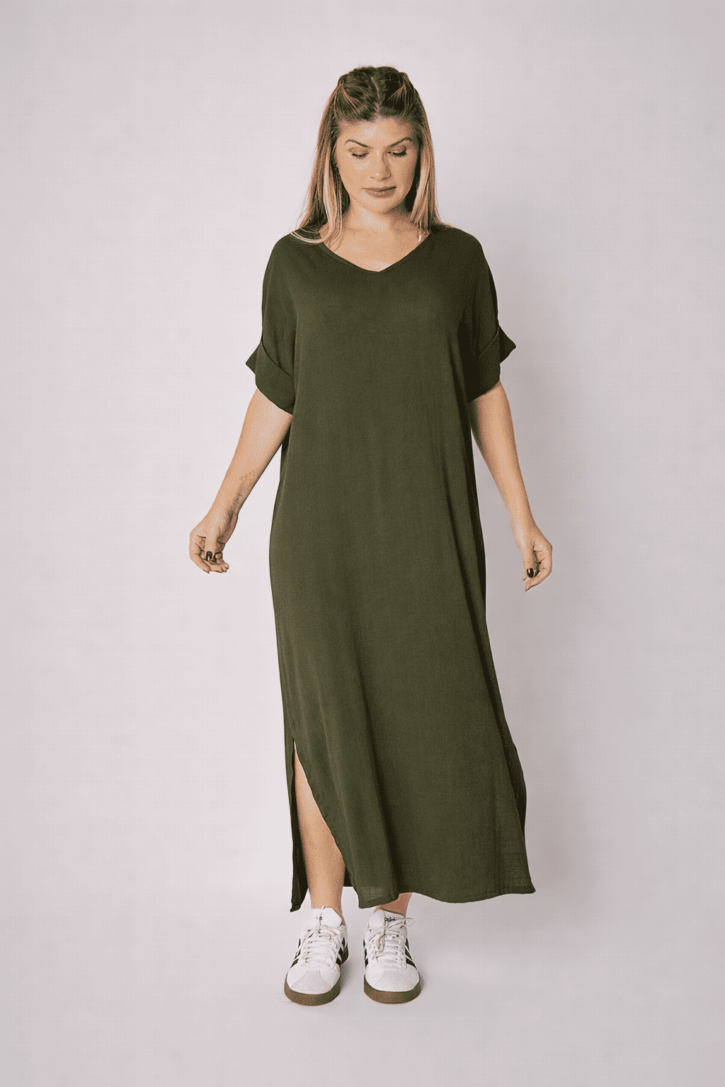 Vestido Elen Folha Seca Vestido Elen Folha Seca