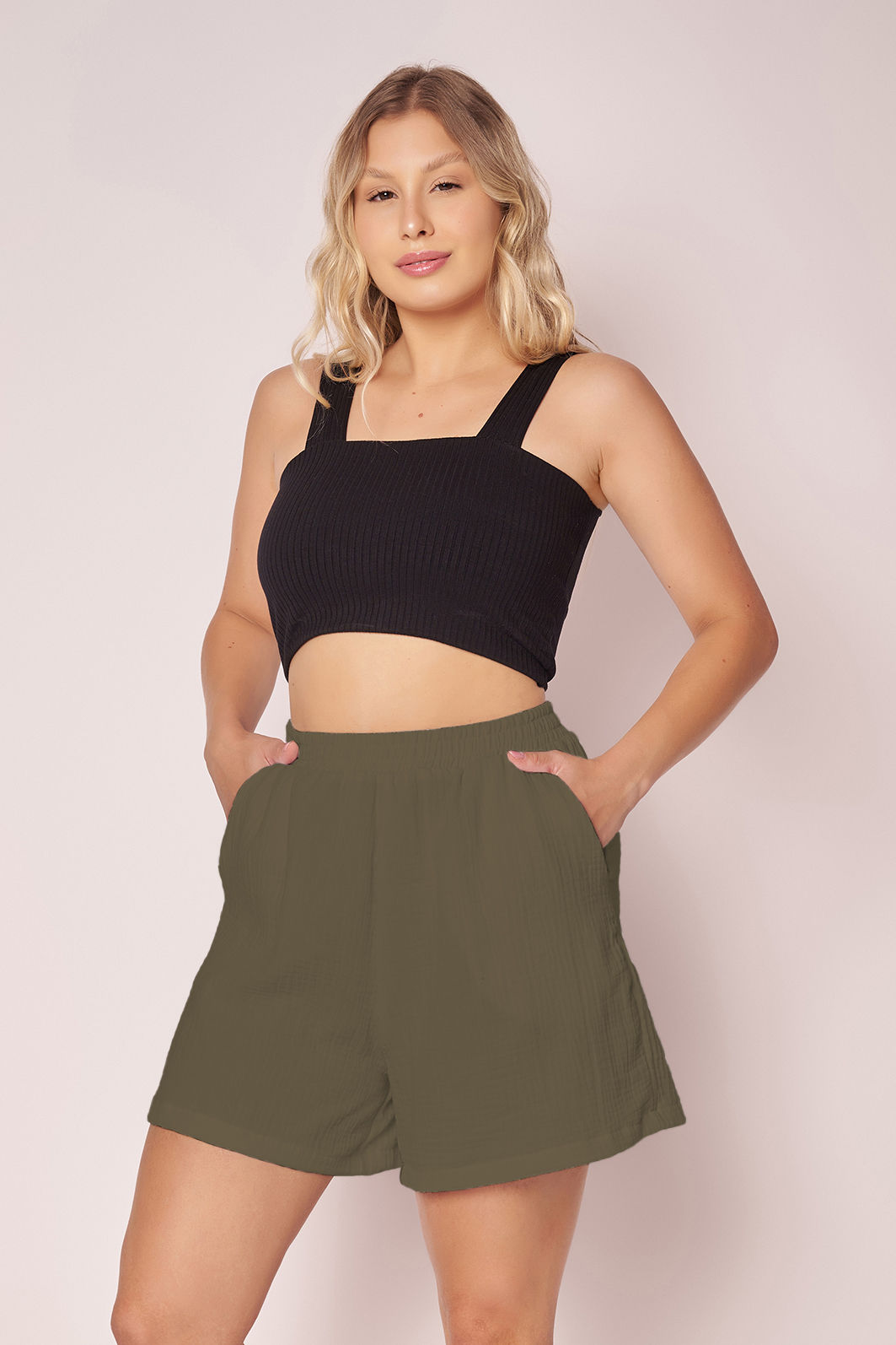 Short Marina Olive Short Marina Olive