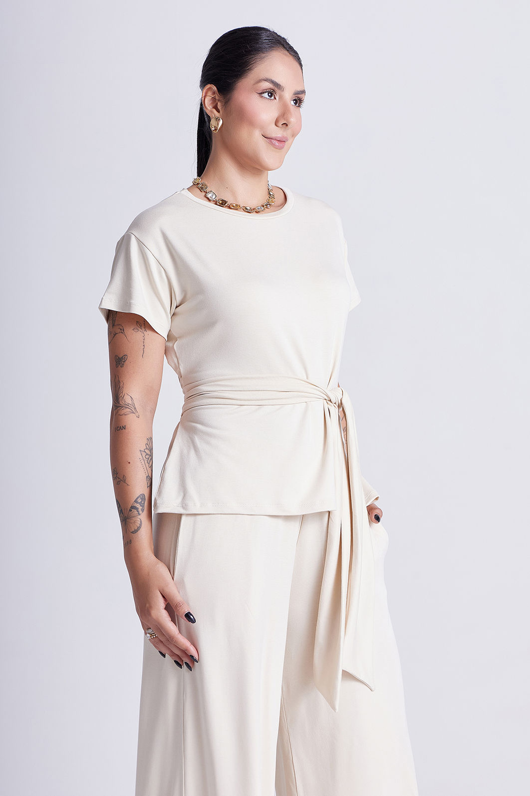 Conjunto Cora Baunilha Conjunto Cora Baunilha