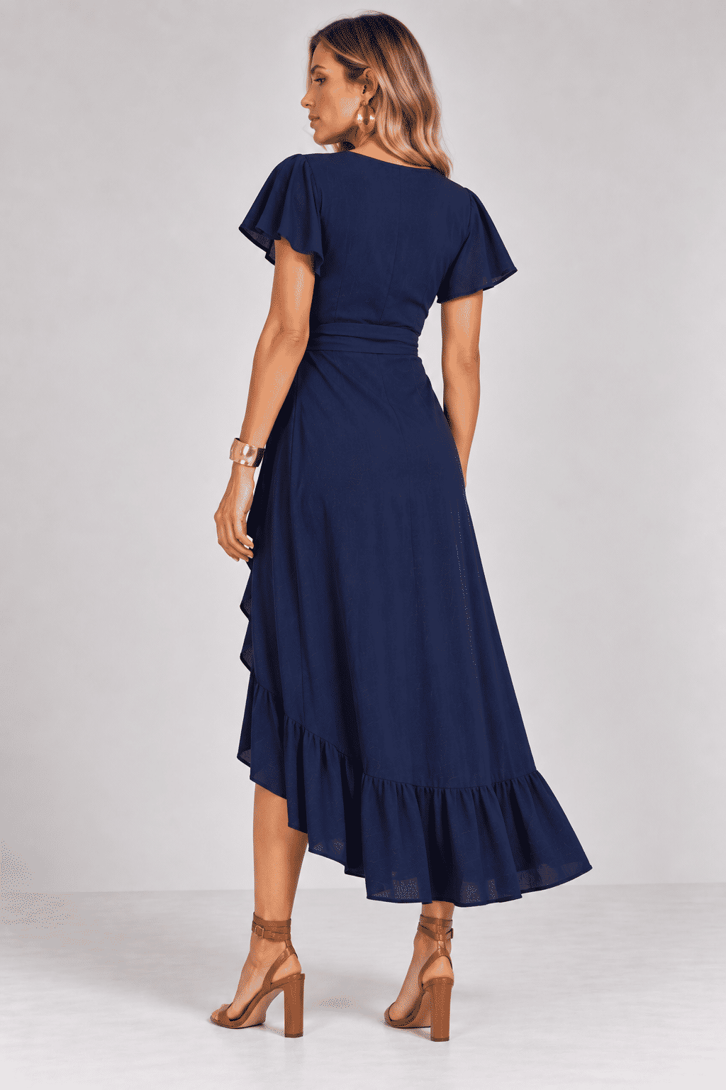 Vestido Liliana Azul Marinho Vestido Liliana Azul Marinho