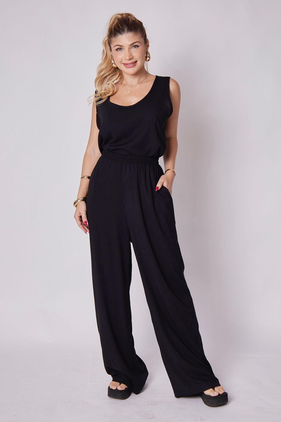 Calça Leonor Preto Calça Leonor Preto