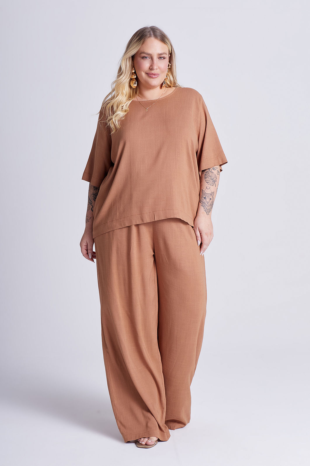 Calça Leonor Camel