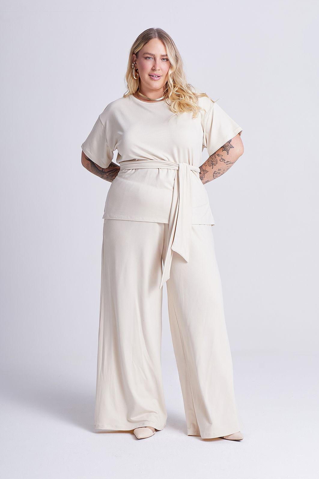 Blusa Cora Baunilha Blusa Cora Baunilha