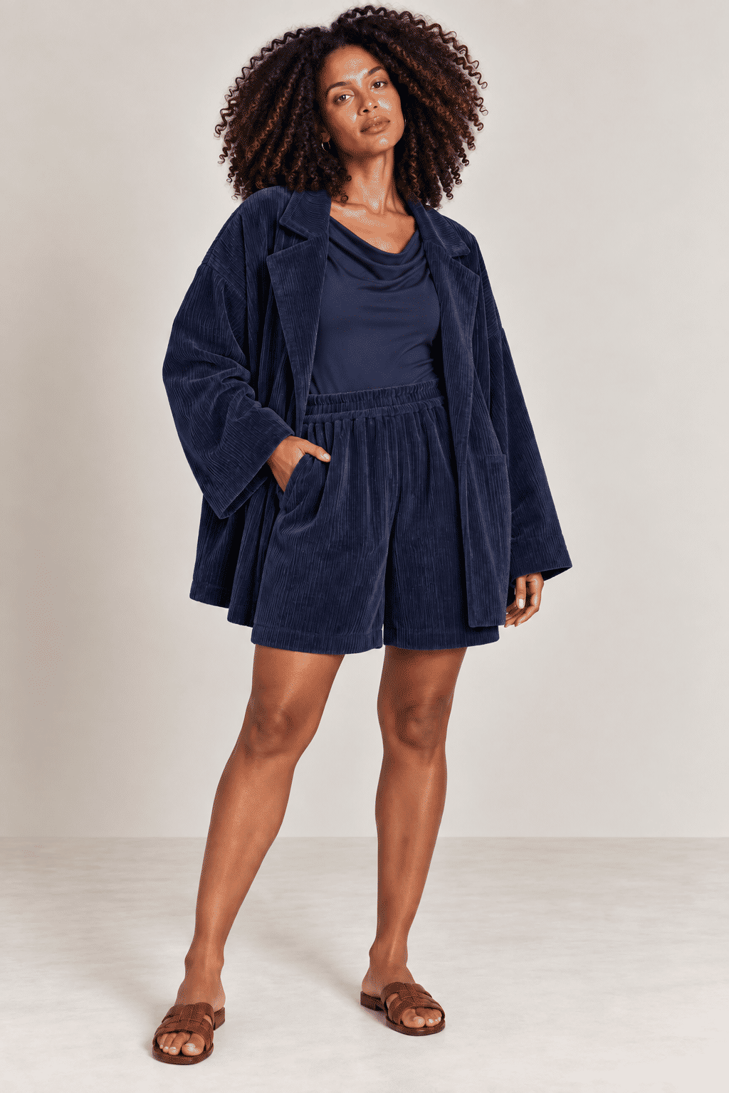 Short Paula Azul Marinho Short Paula Azul Marinho