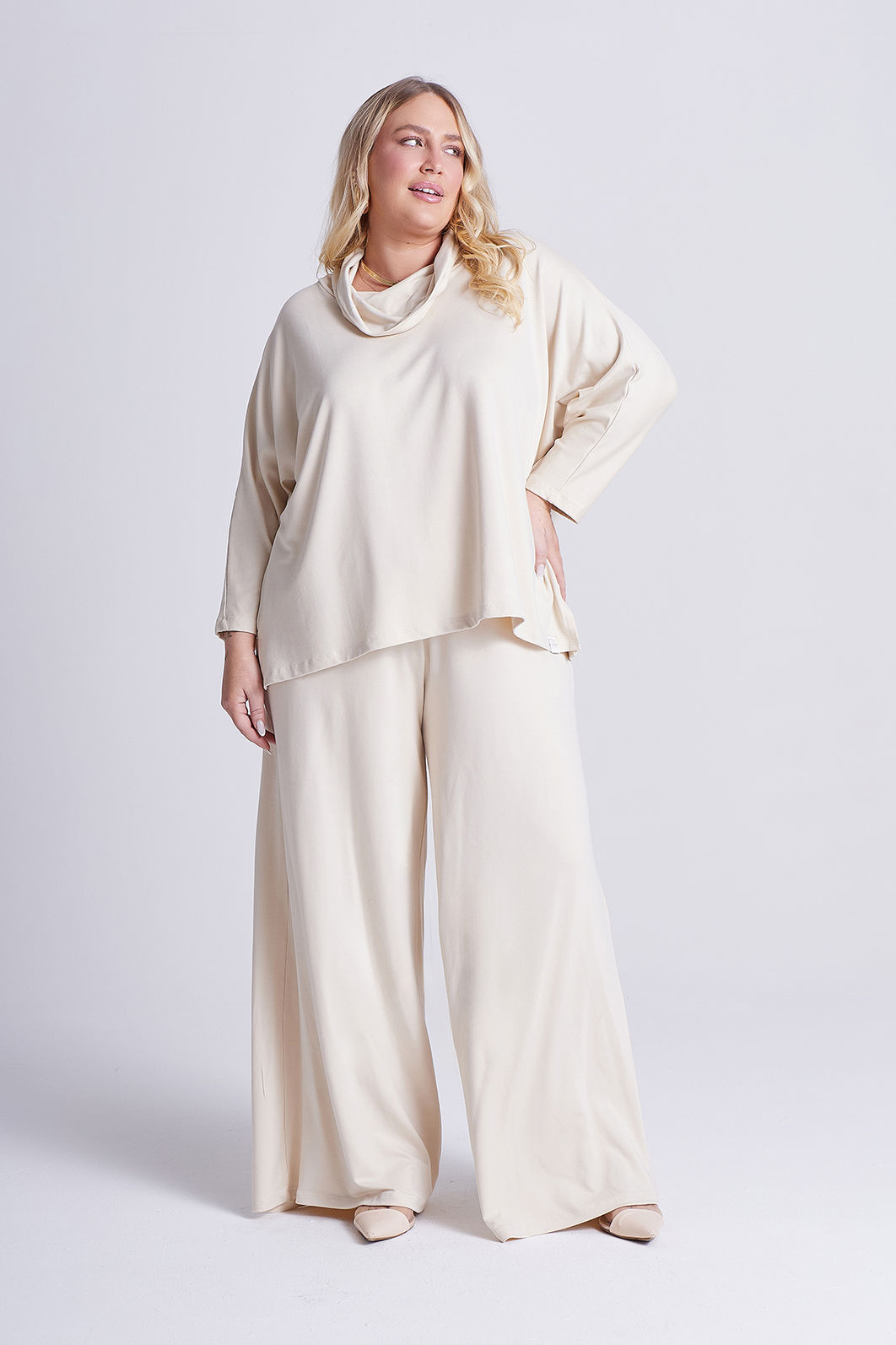 Blusa Agatha Baunilha Blusa Agatha Baunilha