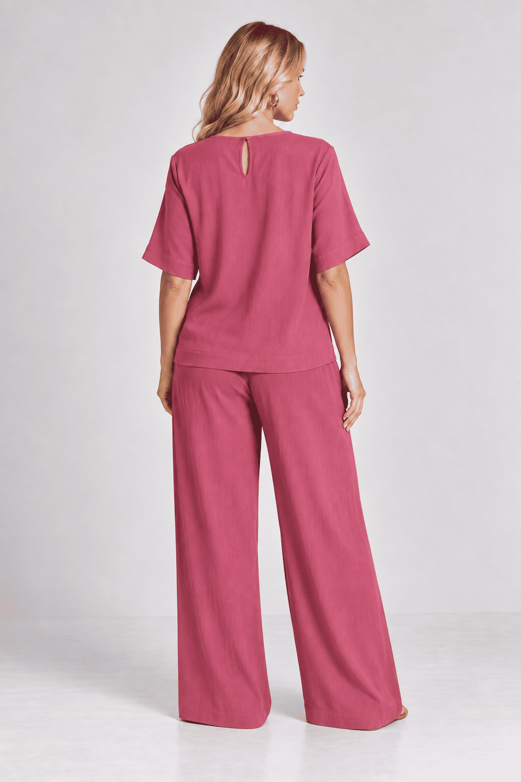 Blusa Chloe Framboesa Blusa Chloe Framboesa