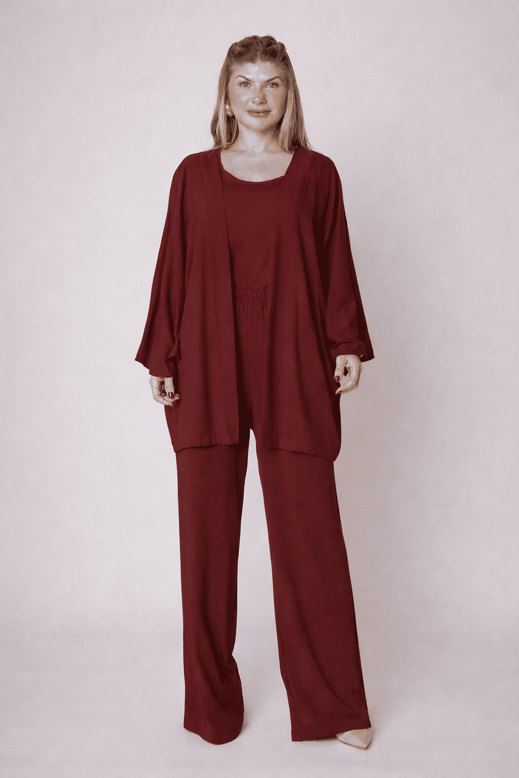 Conjunto Aline Romã - 3 Peças Conjunto Aline Romã - 3 Peças