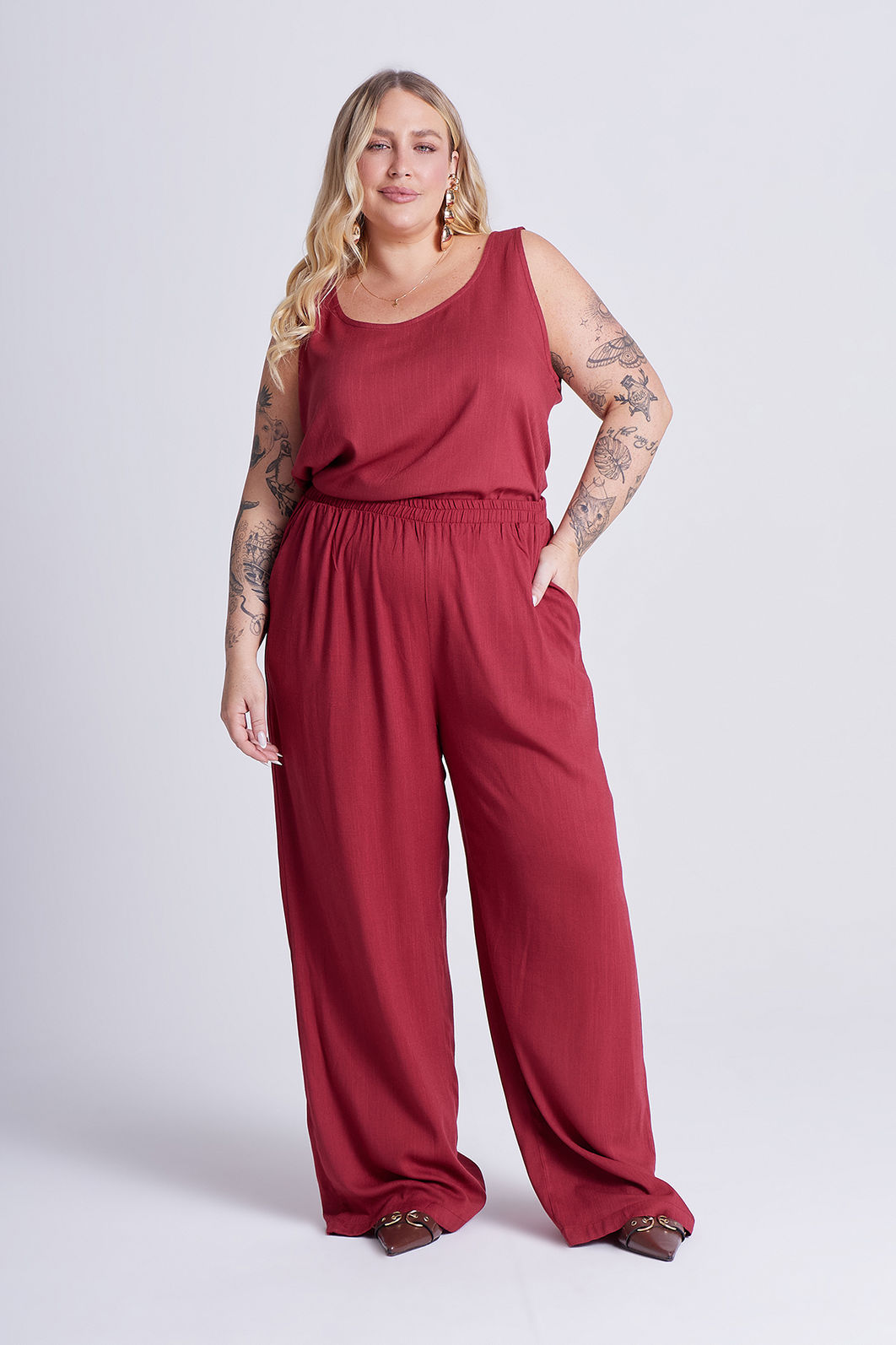 Conjunto Aline Romã - 3 Peças Conjunto Aline Romã - 3 Peças