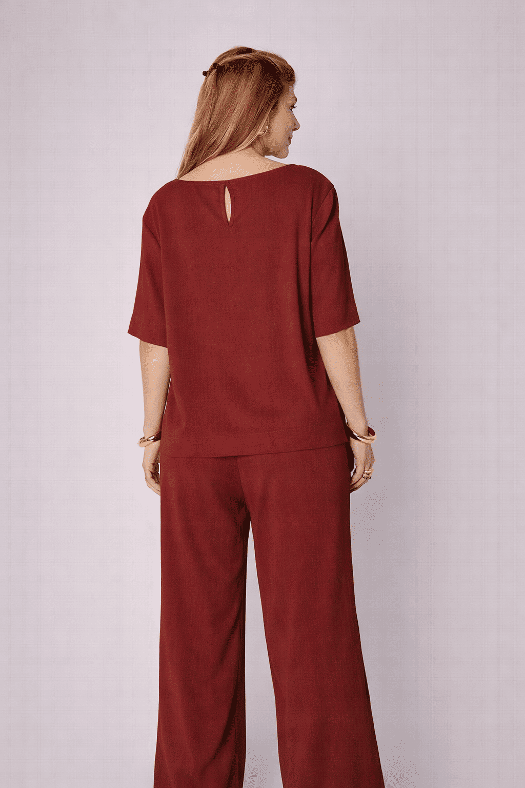 Blusa Chloe Romã Blusa Chloe Romã