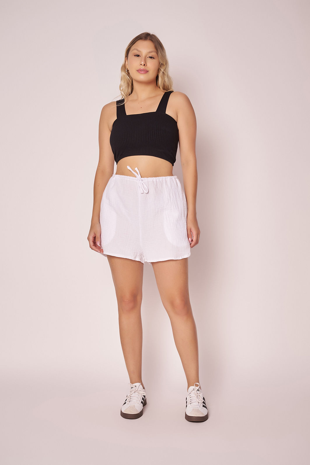 Short Luara Branco Short Luara Branco