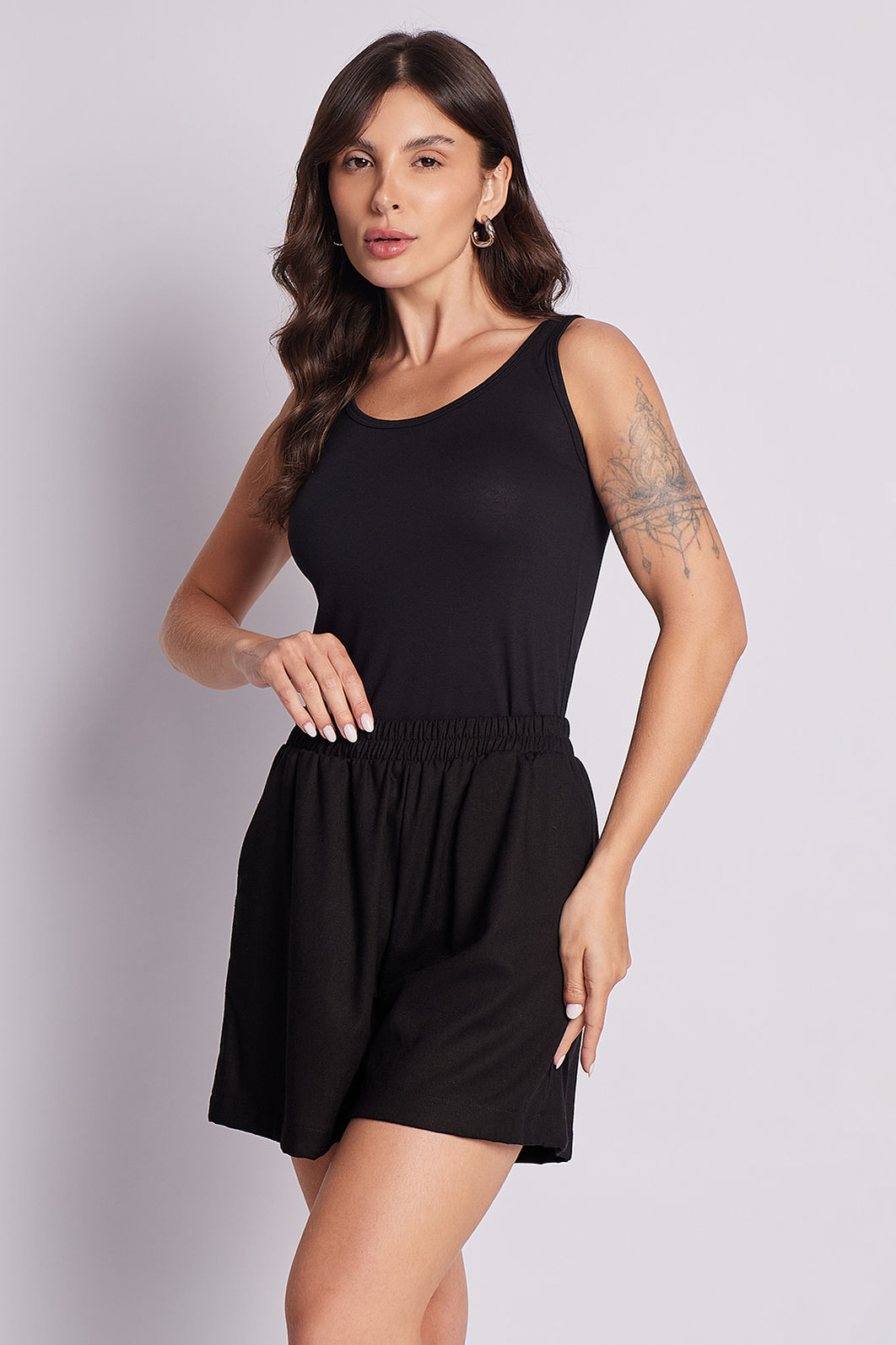 Short Paula Preto Short Paula Preto