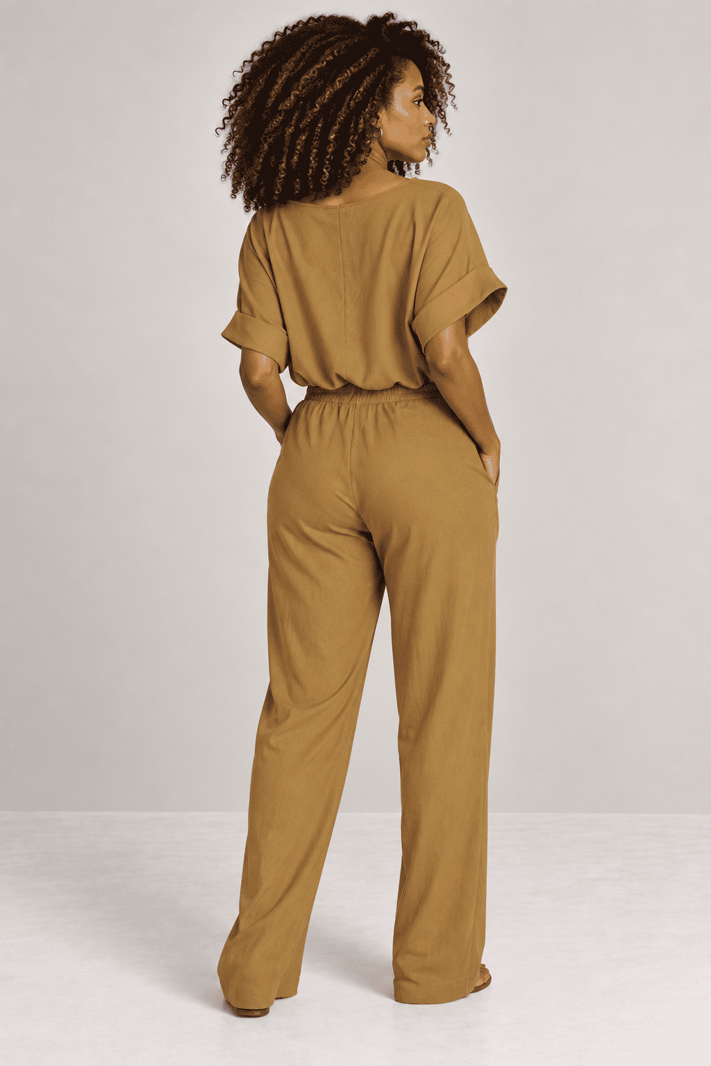 Calça Isadora Ocre Calça Isadora Ocre