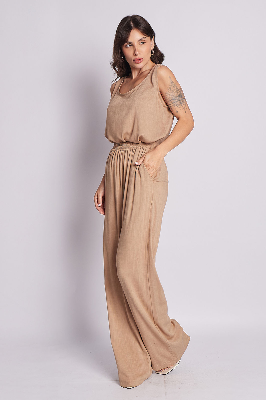 Calça Leonor Aveia Calça Leonor Aveia