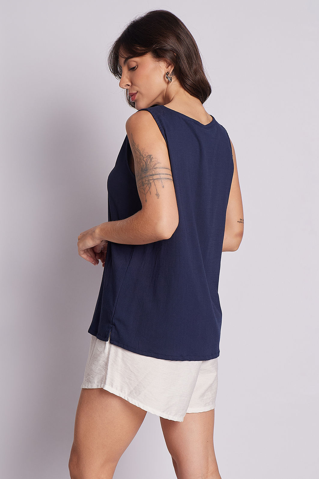 Regata Valentina Azul Marinho Regata Valentina Azul Marinho