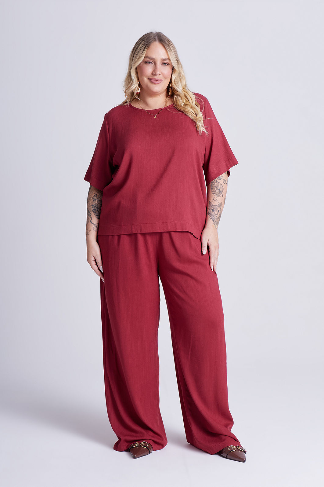 Conjunto Chloe Romã - 2 Peças Conjunto Chloe Romã - 2 Peças