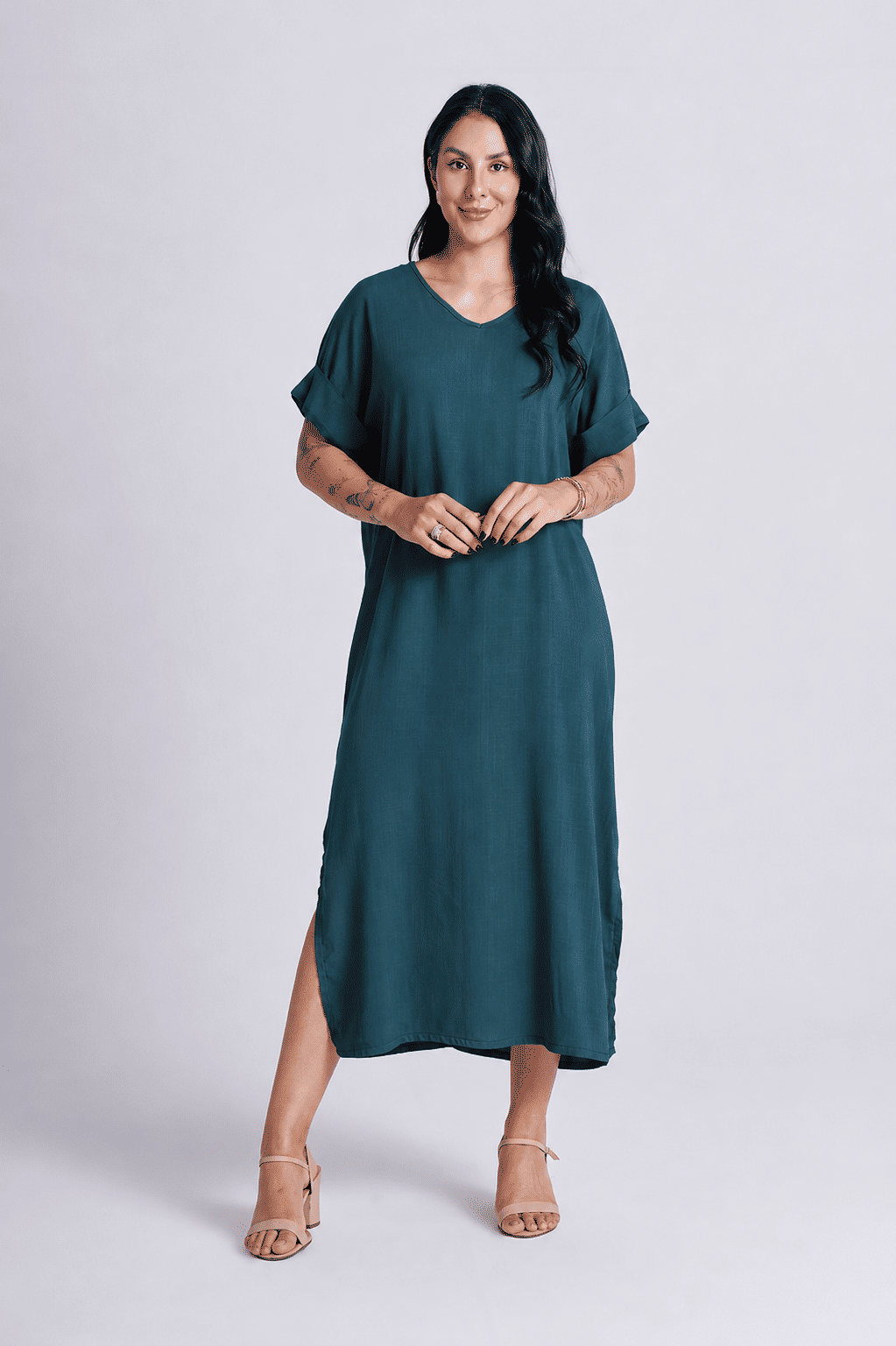 Vestido Elen Mediterrâneo Vestido Elen Mediterrâneo