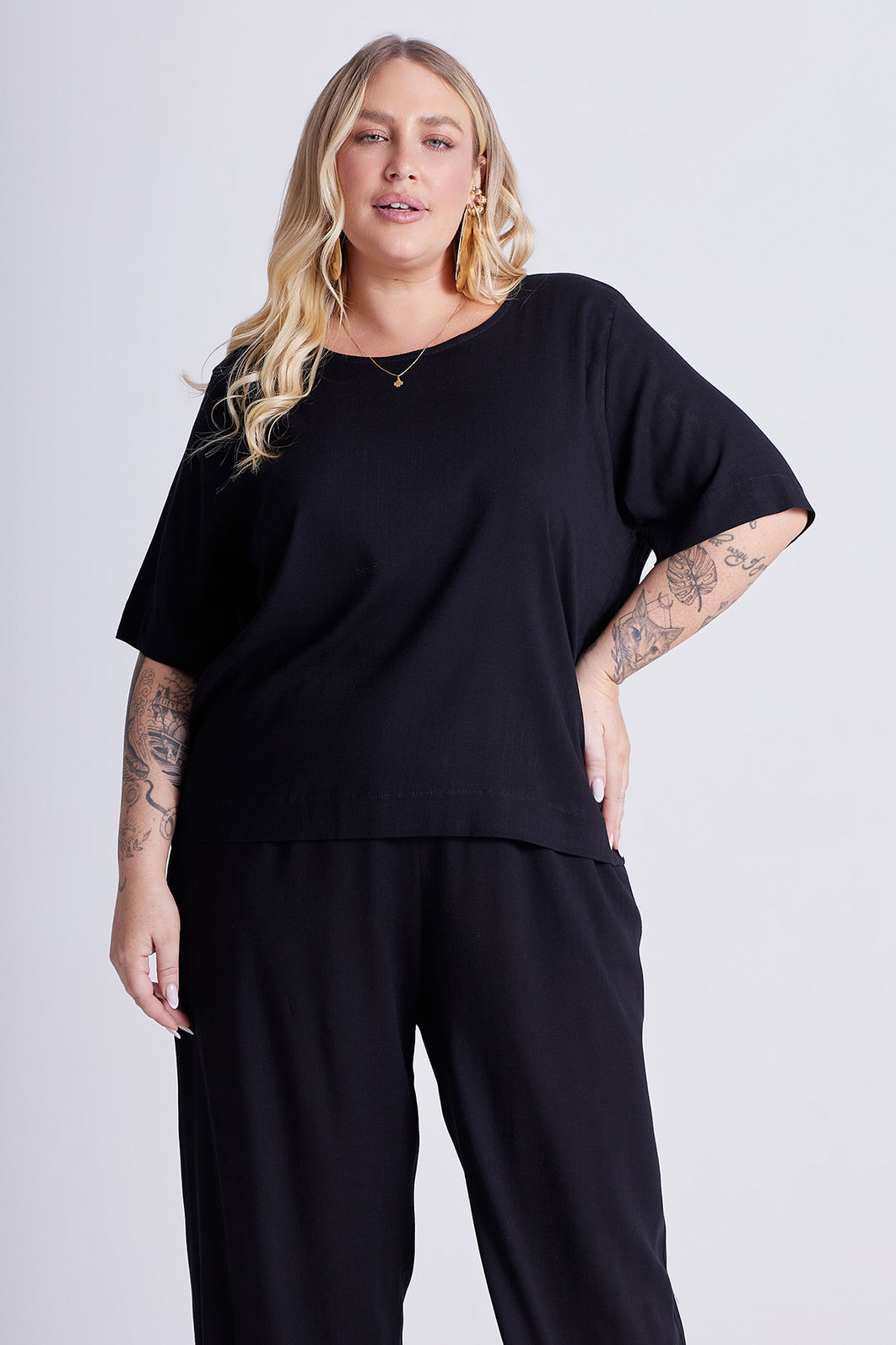 Blusa Chloe Preto Blusa Chloe Preto