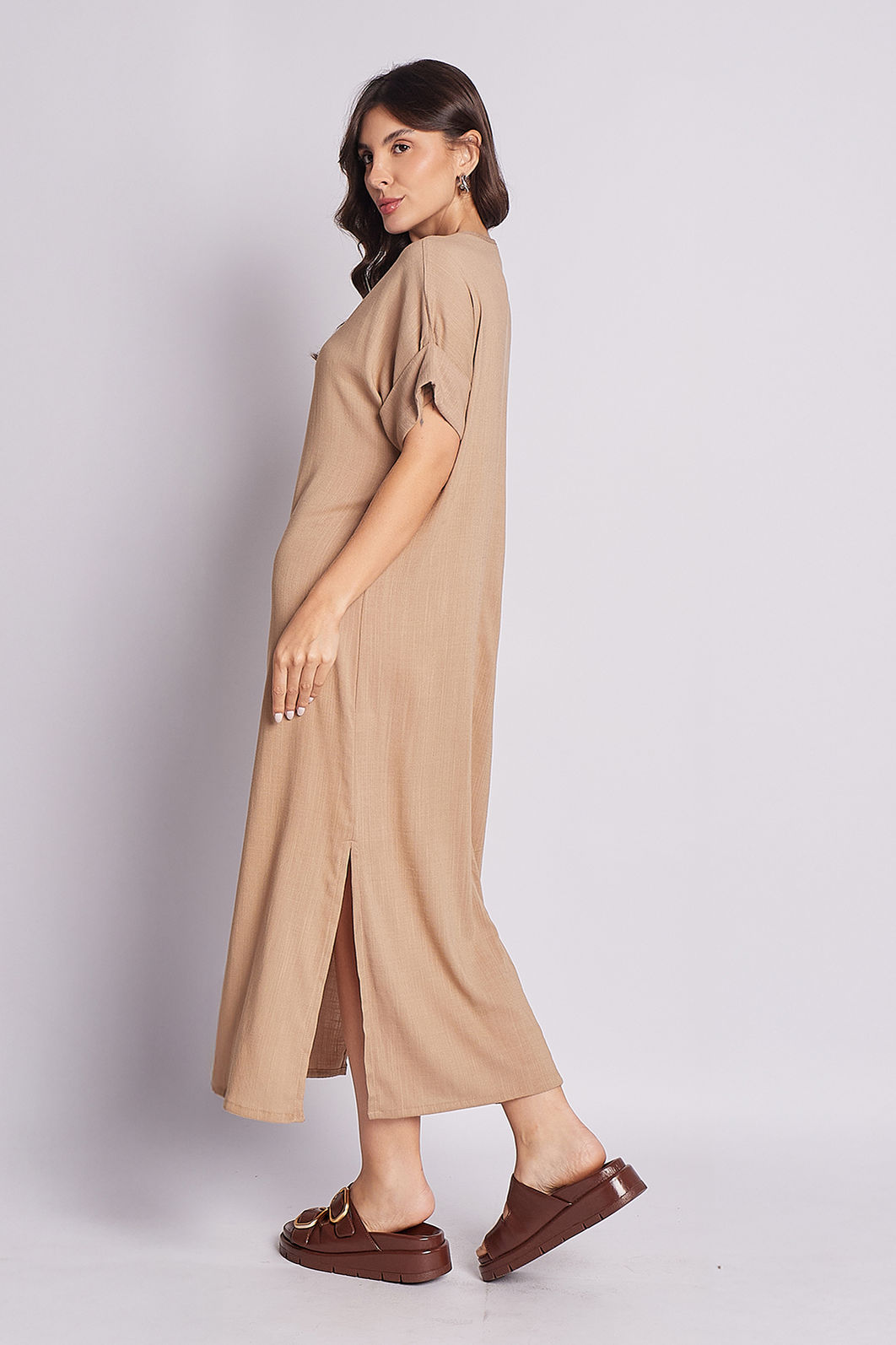 Vestido Elen Aveia Vestido Elen Aveia