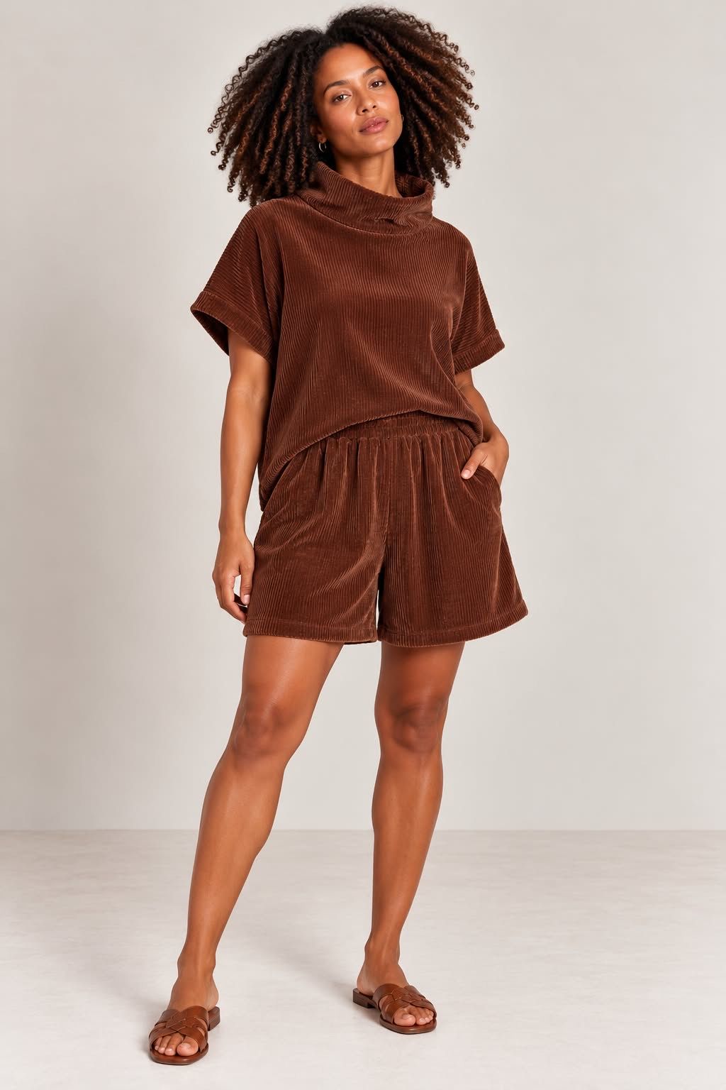 Short Paula Chocolate Short Paula Chocolate