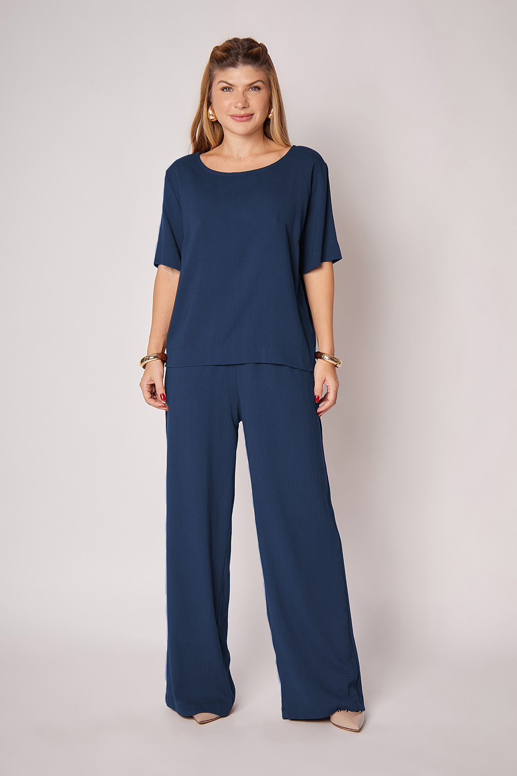 Conjunto Chloe Azul Marinho Conjunto Chloe Azul Marinho