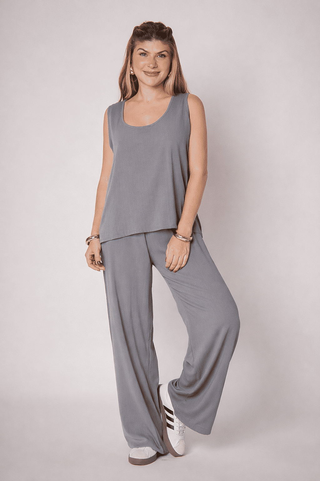 Calça Leonor Cinza Mineral