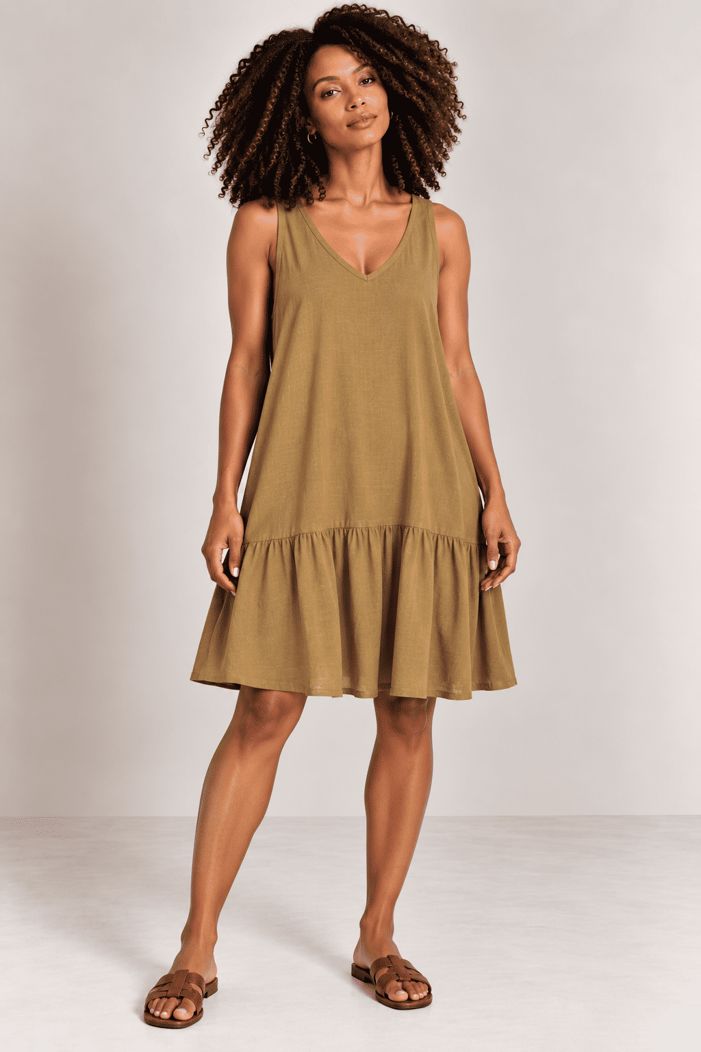 Vestido Jade Ocre Vestido Jade Ocre