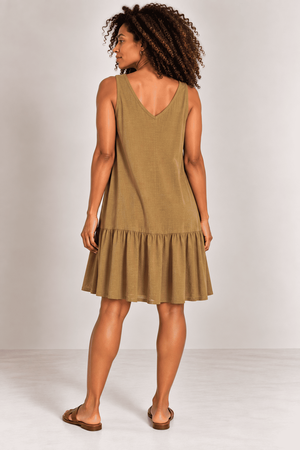 Vestido Jade Ocre Vestido Jade Ocre